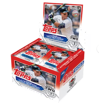 Sports: MLB: 2023 Topps Series 2 Baseball Hobby Jumbo Box: 2 Packs