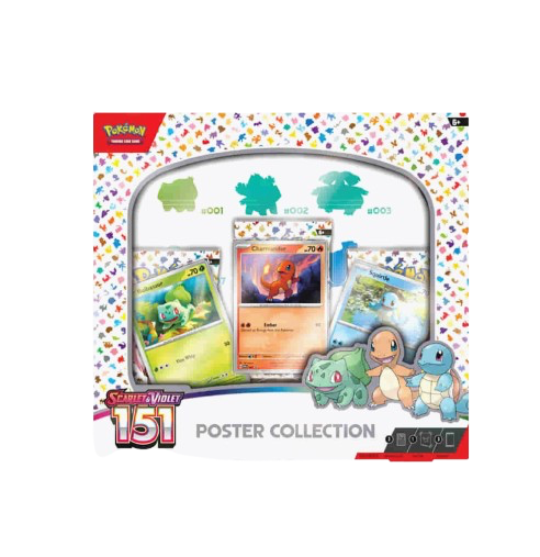Pokémon SV3.5 151 Poster Collection Box
